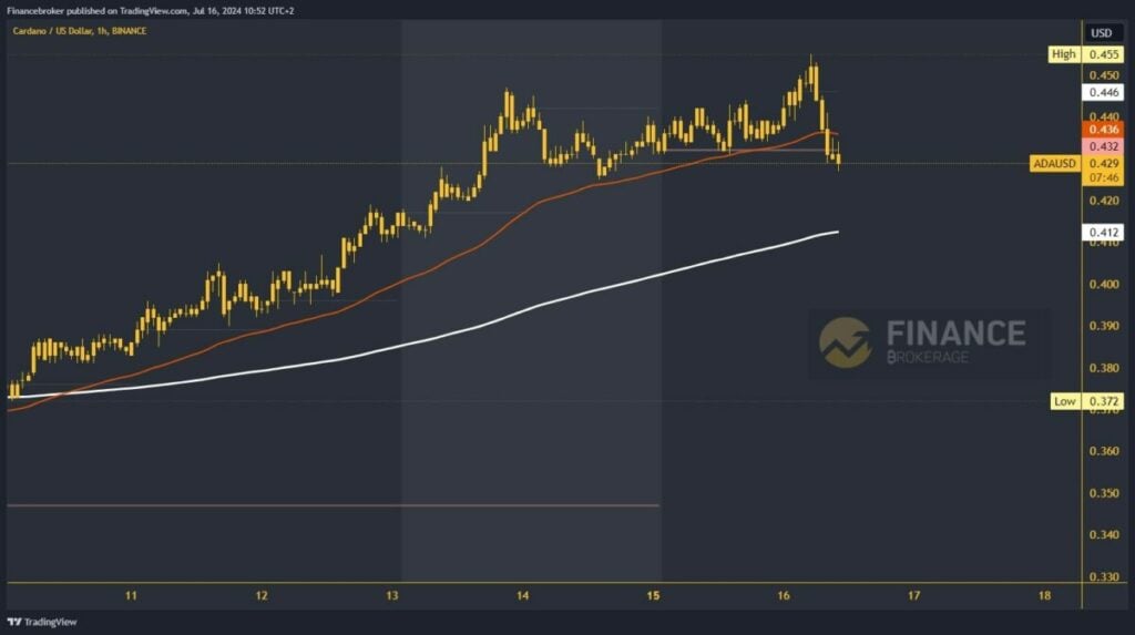 Cardano chart analysis