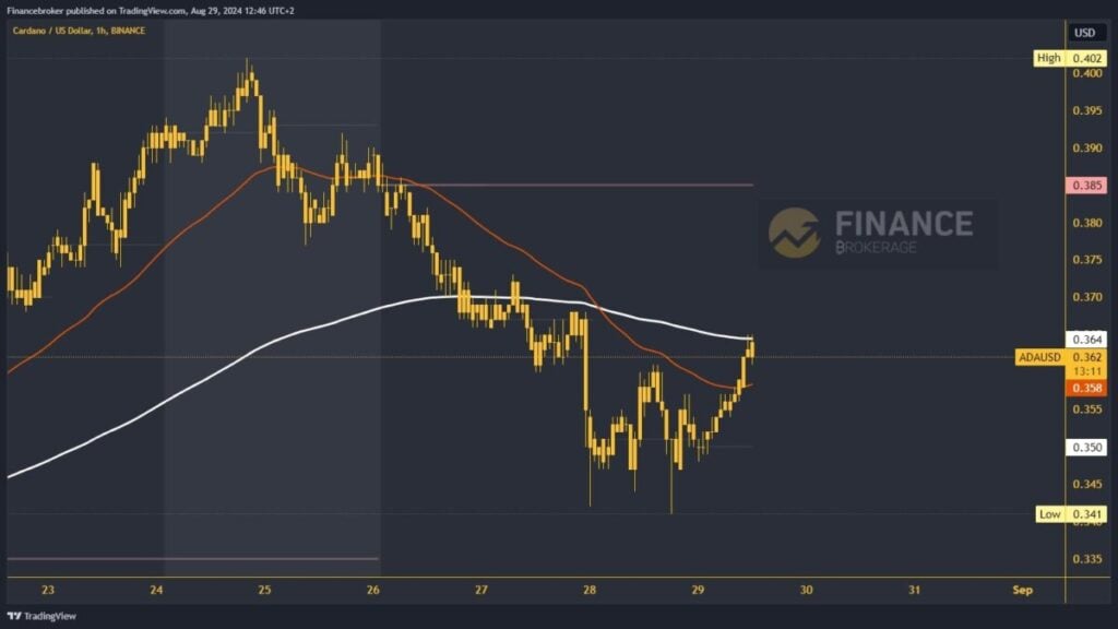 Cardano chart analysis