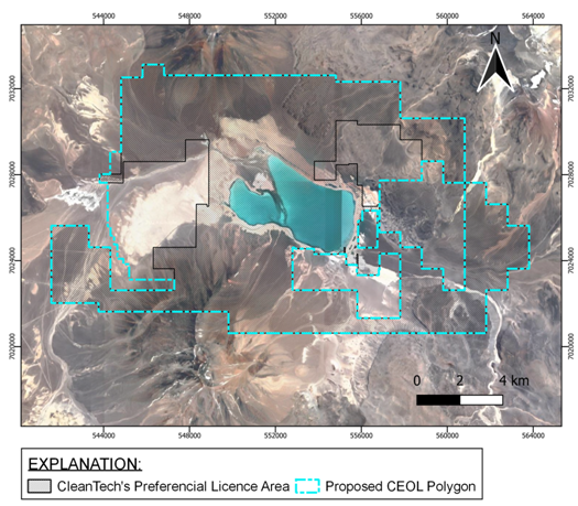 A map of a mountain with blue squares Description automatically generated